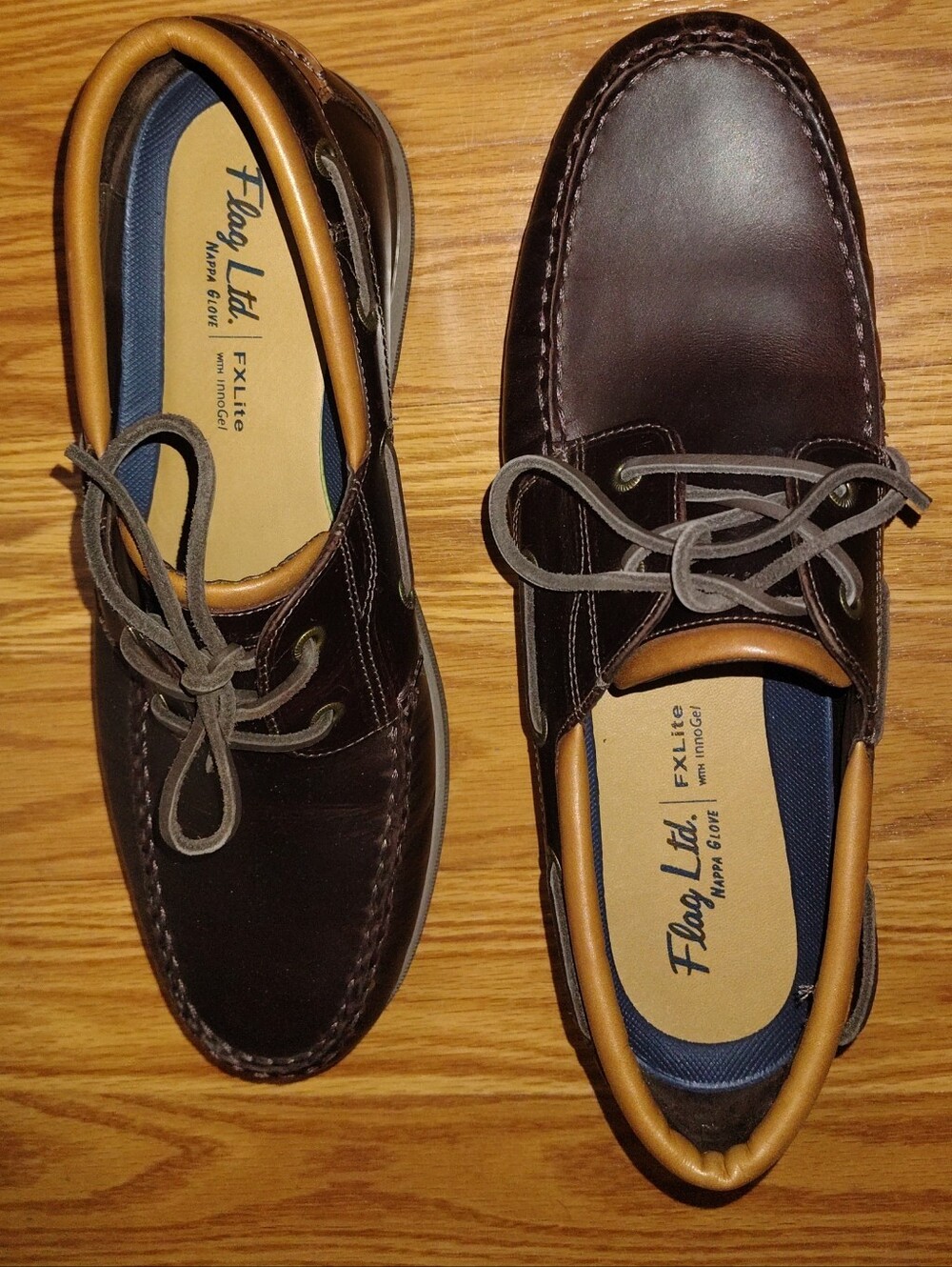 Flag LTD Mens Delmar lace Boat Shoes Size 12 New